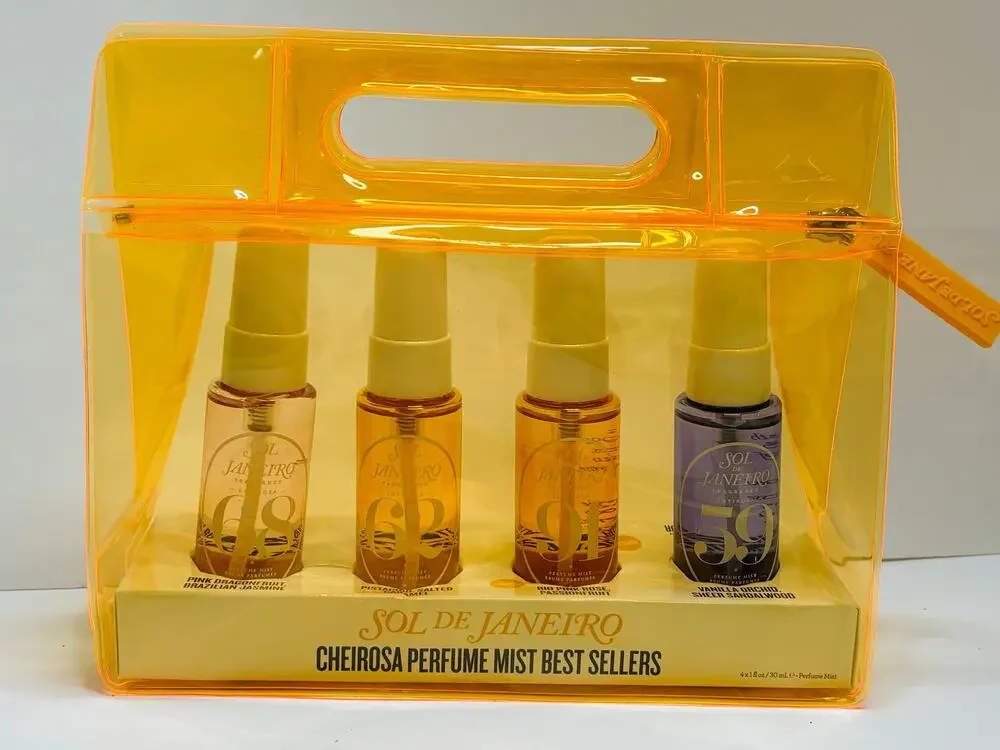Sol de Janeiro Best-Sellers Body Hair Mist 4pc 30ml Gift Set Scents 68 62 91 59
